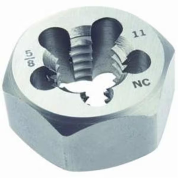 Picture of Morse Cutting Tools 82575 3/8-16 Cbn Hex Die Threading Die